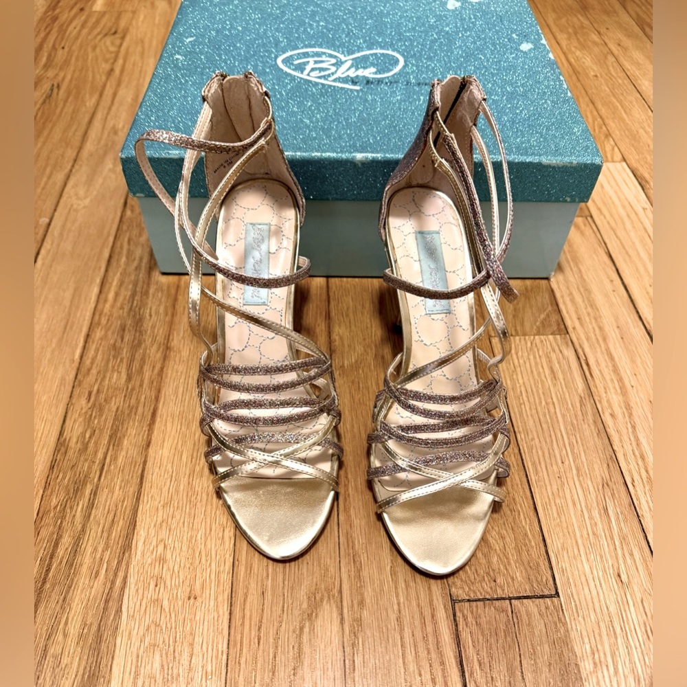 Glitter Gold Shoes